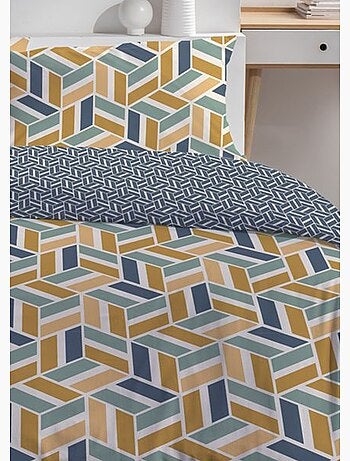 Juego de cama de algodón puro 240 x 220 cm, Optica - AFIBEL