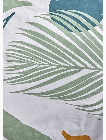 Juego de cama de algodón puro, 260 x 240 cm, color natural - AFIBEL