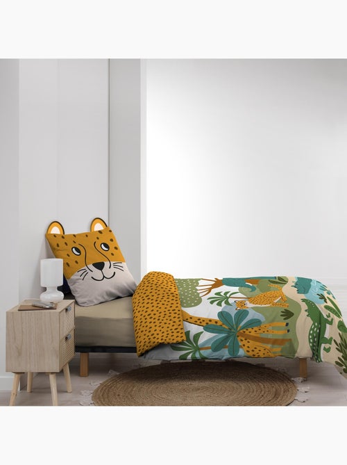Juego de cama de algodón zanimo douceur d'intérieur - Kiabi Juego de cama de algodón zanimo douceur d'intérieur - Kiabi