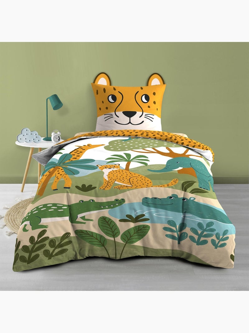 Juego de cama de algodón zanimo douceur d'intérieur Amarillo - Kiabi