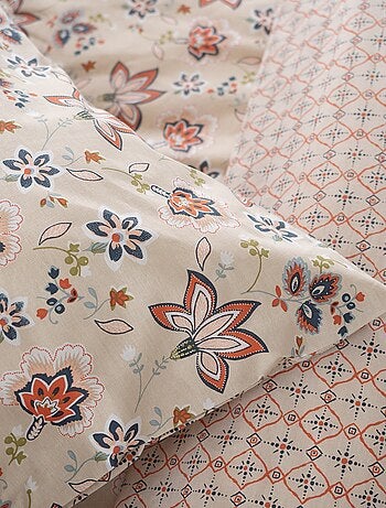 Juego de cama de flores - Doble