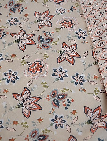 Juego de cama de flores - Doble