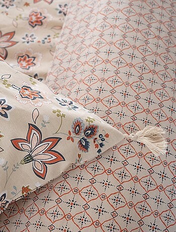 Juego de cama de flores - Doble