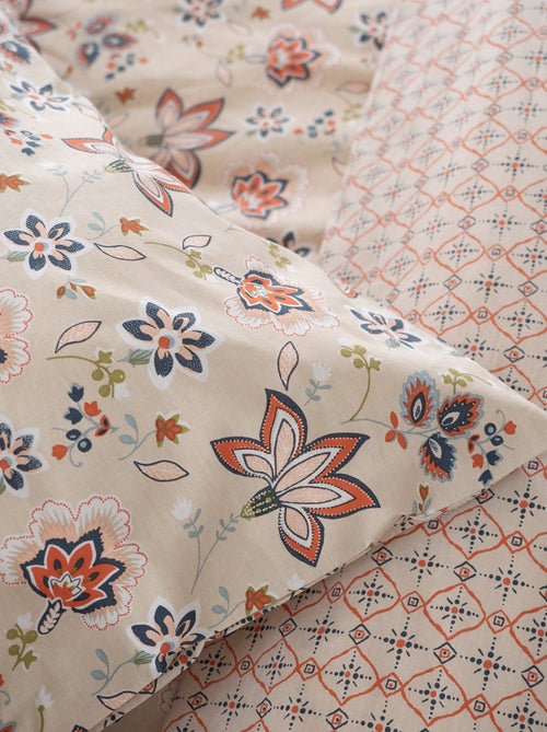 Juego de cama de flores - Doble - Kiabi Juego de cama de flores - Doble - Kiabi