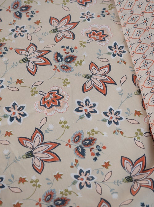 Juego de cama de flores - Doble - Kiabi Juego de cama de flores - Doble - Kiabi
