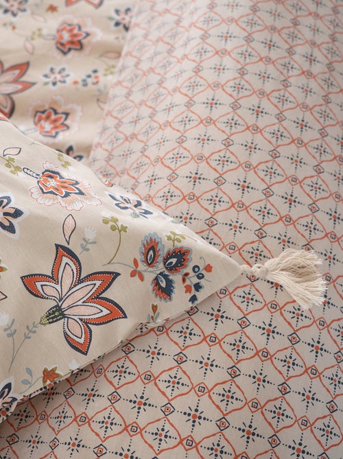Juego de cama de flores - Doble - Kiabi Juego de cama de flores - Doble - Kiabi