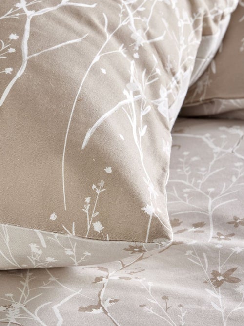 Juego de cama de flores - Doble - Kiabi