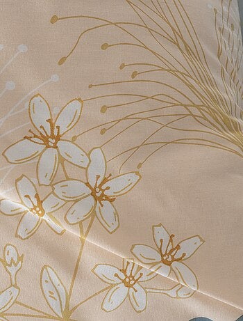 Juego de cama de flores - Doble