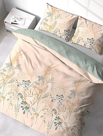 Juego de cama de flores - Doble
