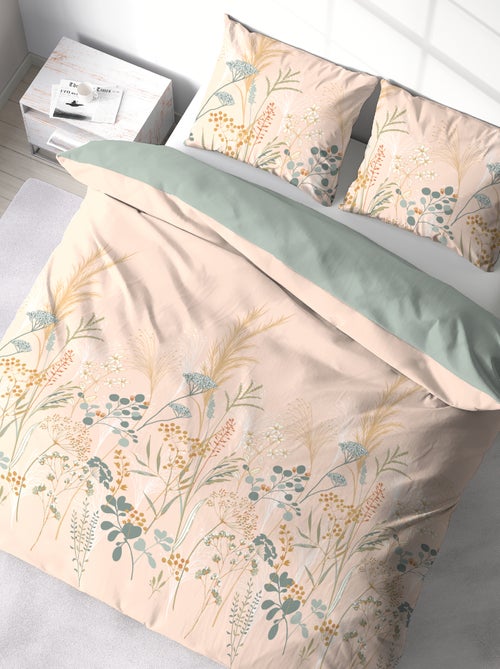 Juego de cama de flores - Doble - Kiabi