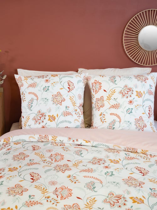Juego de cama de flores - Doble - Kiabi Juego de cama de flores - Doble - Kiabi