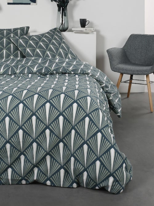 Juego de cama de franela, 240 x 220 cm, Art Déco - AFIBEL - Kiabi