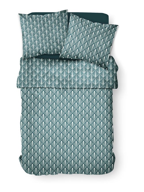 Juego de cama de franela, 240 x 220 cm, Art Déco - AFIBEL - Kiabi