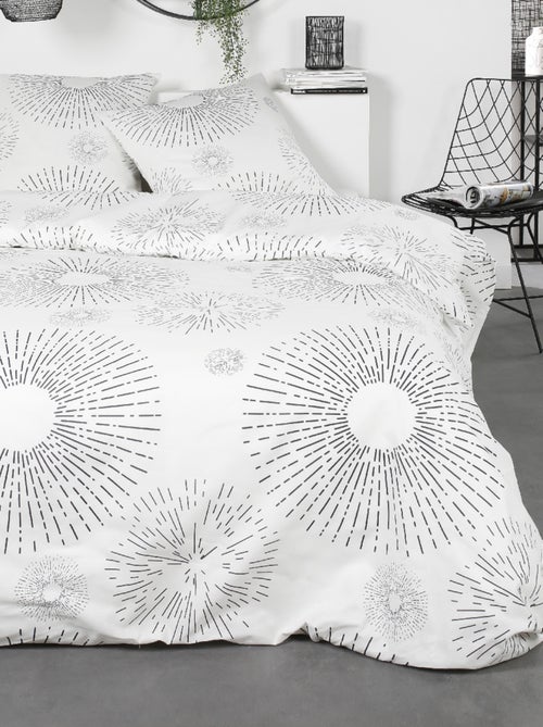 Juego de cama de franela 240 x 220 cm, Rayón - AFIBEL - Kiabi