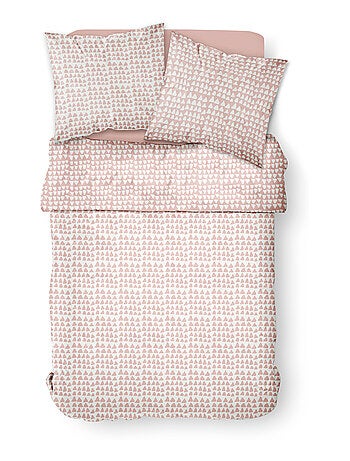 Juego de cama de franela, 240 x 220 cm, Triángulos - AFIBEL