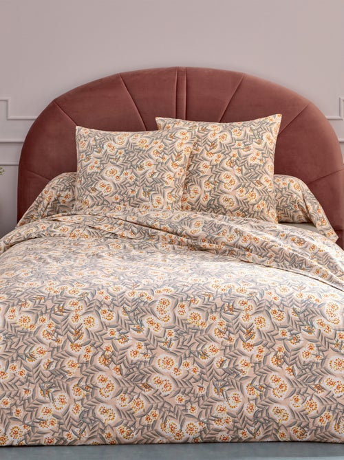 Juego de cama de franela Foliage, funda y funda de almohada - Kiabi