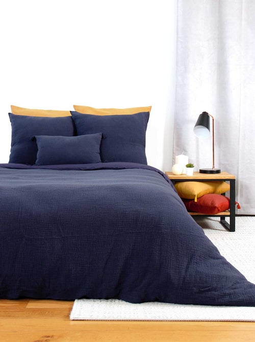 Juego de cama de gasa de algodón - Kiabi