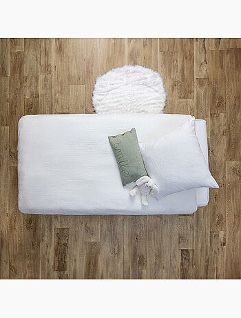 Ropa de cama 140x200cm gasa de algodón avellana