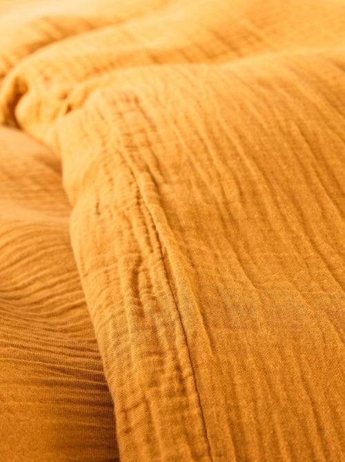 Juego de cama de Gasa de Algodón Douceur d'Intérieur - Kiabi Juego de cama de Gasa de Algodón Douceur d'Intérieur - Kiabi