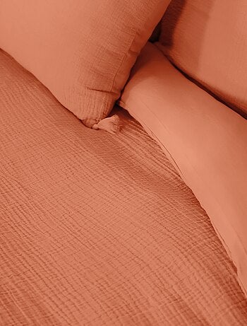 Juego de cama de gasa de algodón