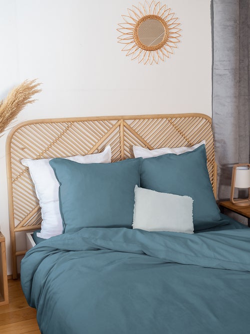 Juego de cama de mezcla de lino  - Doble - Kiabi