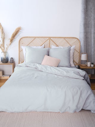 Juego de cama de mezcla de lino  - Doble