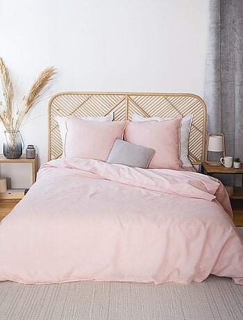Juego de cama de mezcla de lino - Doble