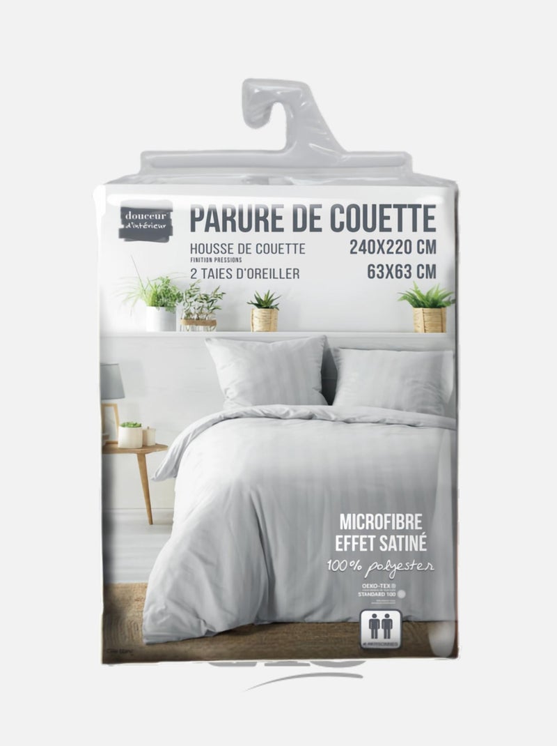 Juego de cama de Microfibra Cléo PROMO LINGE Blanco - Kiabi
