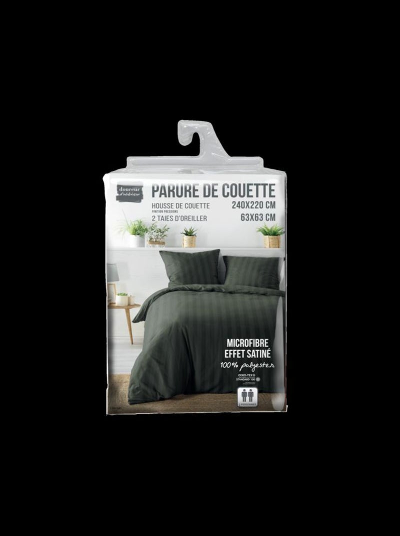 Juego de cama de Microfibra Cléo PROMO LINGE Caqui - Kiabi
