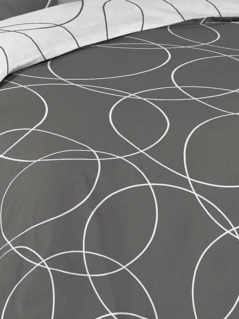 Juego de cama de Microfibra Elton Douceur d'Intérieur Gris oscuro - Kiabi