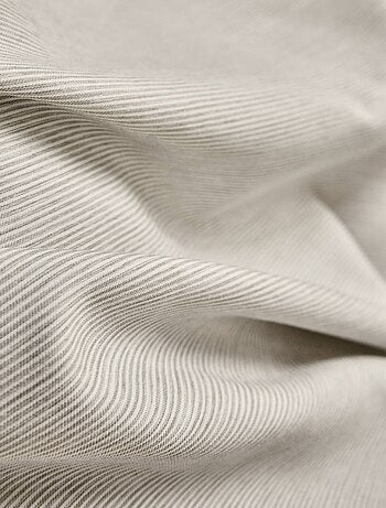 Juego de cama de microfibra franela con diseño de finas rayas