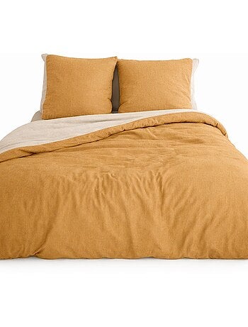 Juego de cama de microfibra gofrada