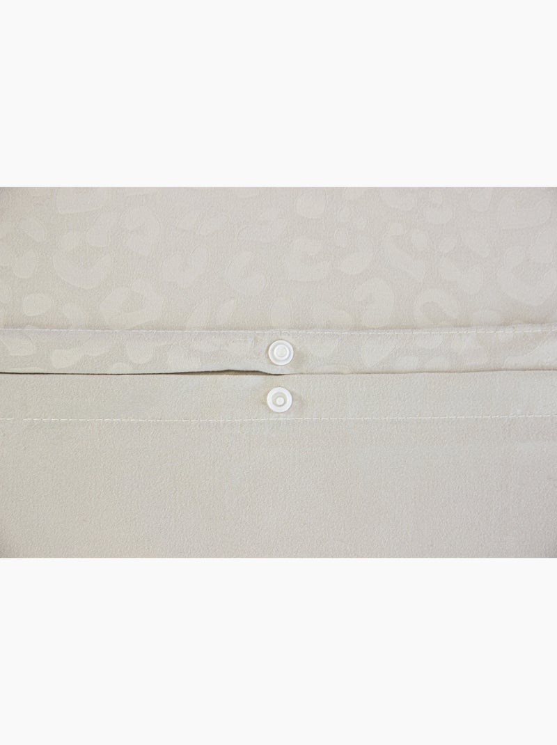 Juego de cama de microfibra gofrada Beige - Kiabi