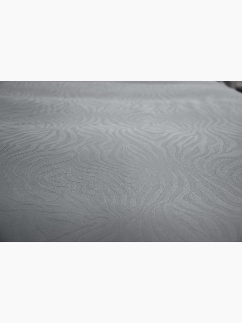 Juego de cama de microfibra gofrada Gris - Kiabi