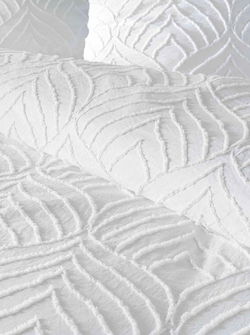 Juego de cama de Microfibra Heltie PROMO LINGE Blanco - Kiabi