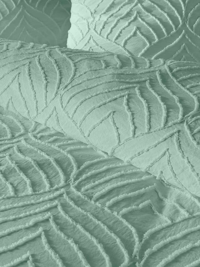 Juego de cama de Microfibra Heltie PROMO LINGE Verde - Kiabi