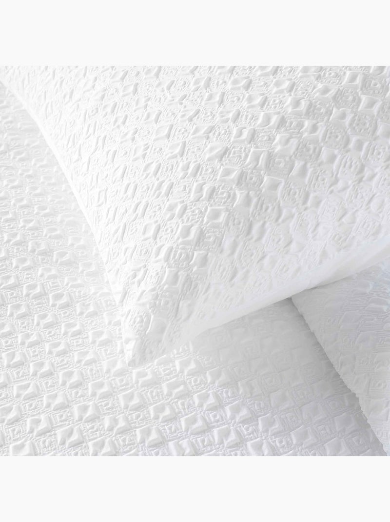 Juego de cama de Microfibra Litea Douceur d'Intérieur Blanco - Kiabi