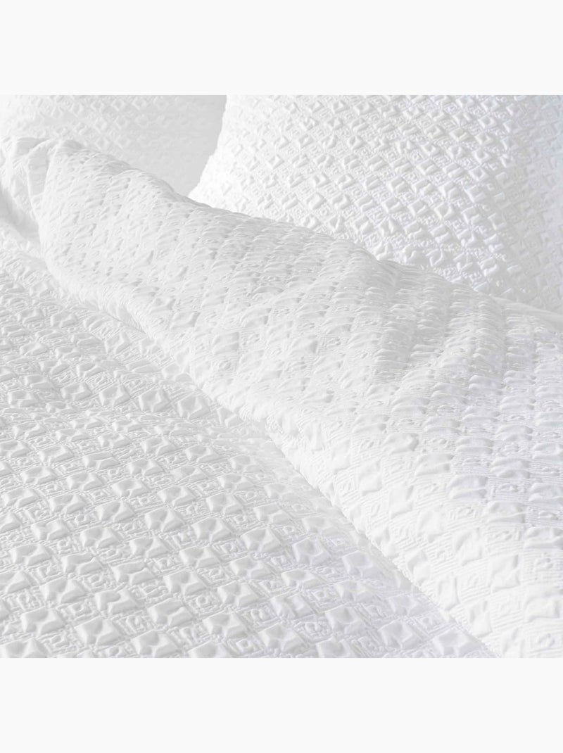 Juego de cama de Microfibra Litea Douceur d'Intérieur Blanco - Kiabi