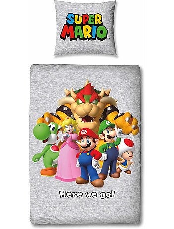 Juego de cama de microfibra lyo mario