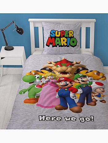 Juego de cama de microfibra lyo mario
