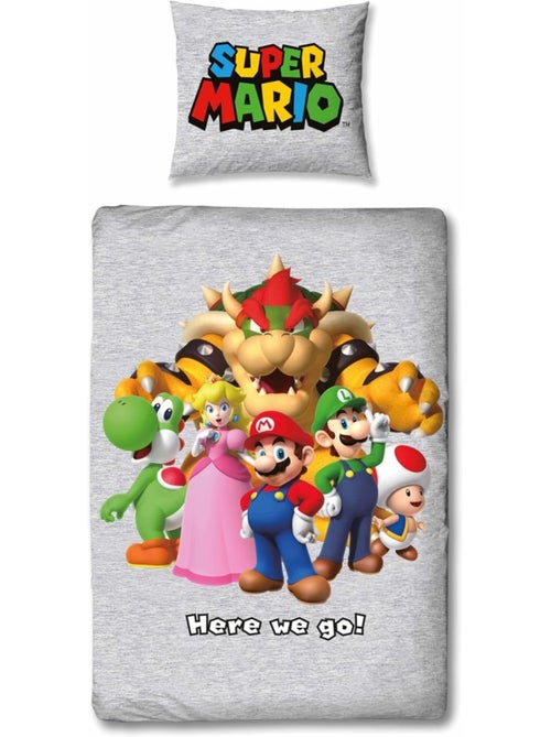 Juego de cama de microfibra lyo mario - Kiabi