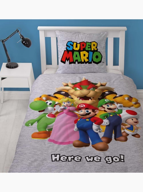 Juego de cama de microfibra lyo mario - Kiabi