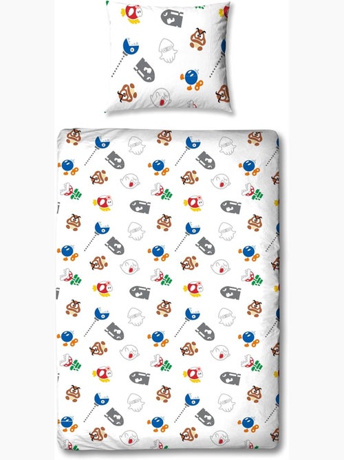Juego de cama de microfibra lyo mario - Kiabi