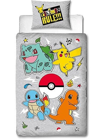 Juego de cama de microfibra lyo pokemon