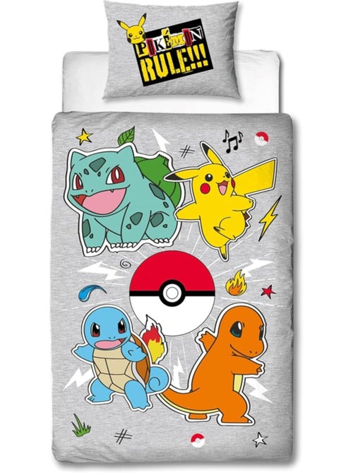 Juego de cama de microfibra lyo pokemon - Kiabi Juego de cama de microfibra lyo pokemon - Kiabi