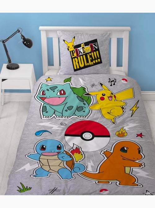 Juego de cama de microfibra lyo pokemon - Kiabi Juego de cama de microfibra lyo pokemon - Kiabi