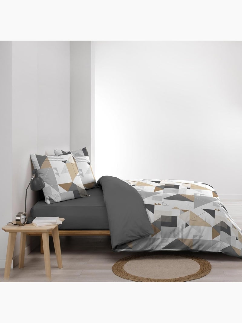 Juego de cama de Microfibra Trigone Douceur d'Intérieur Beige - Kiabi
