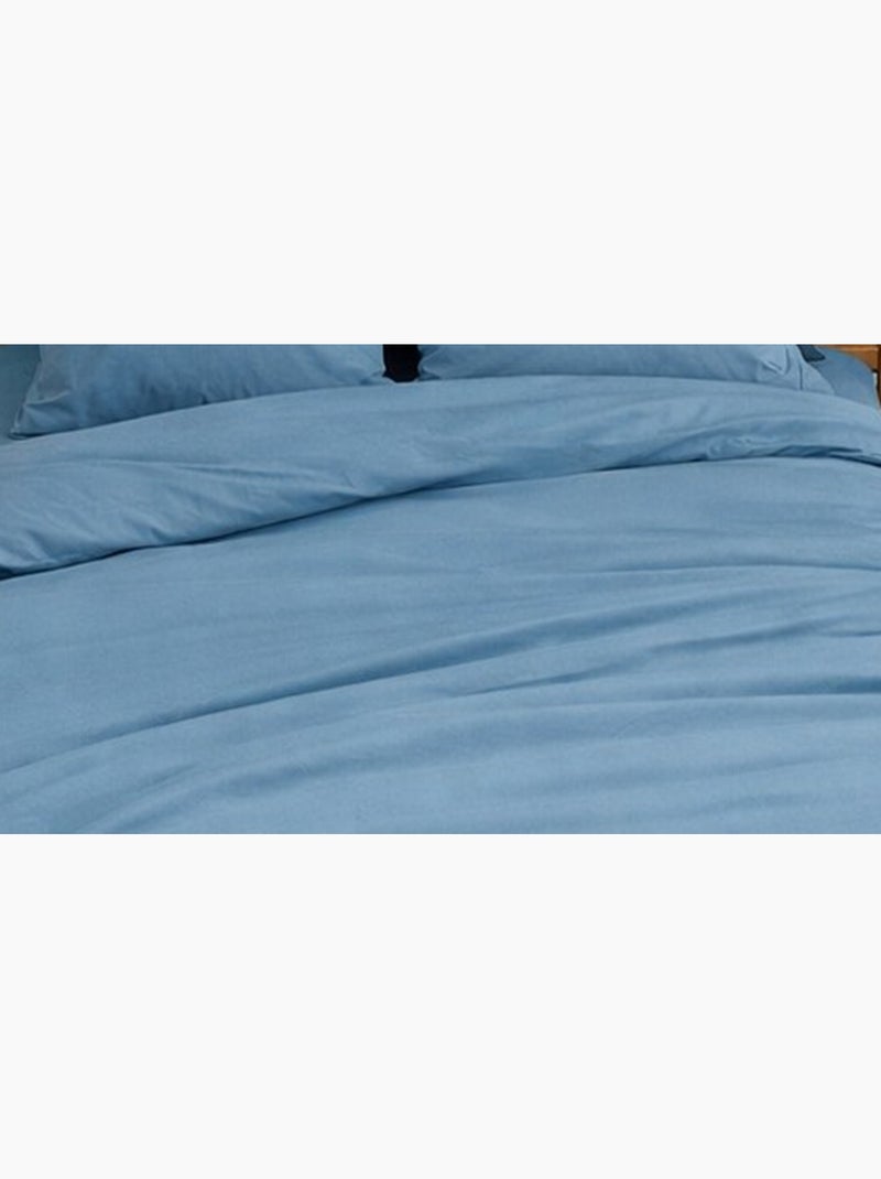 Juego de cama de percal Azul - Kiabi