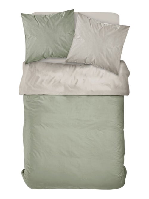 Juego de cama de percal de algodón, 240 x 220 cm - AFIBEL - Kiabi