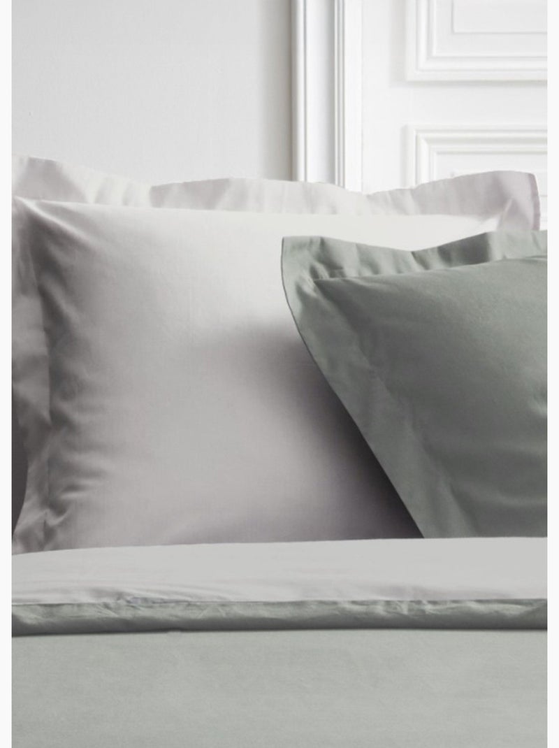 Juego de cama de percal de algodón, 240 x 220 cm - AFIBEL Beige - Kiabi